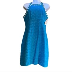 J. Howard Beaded Dress (Turquoise)